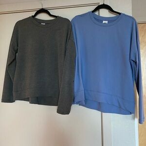 2 Avia pullover long sleeve tops.  Size Large (12/14)